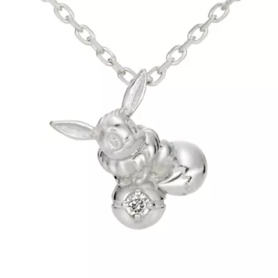 Buy U-TREASURE Pocket Monster Eevee Necklace Silver Unisex Gift • 154.22£