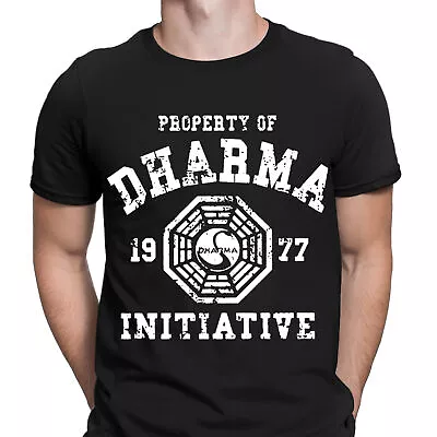 Buy Dharma Initiative 1977 Tv Show Lost Retro Vintage Mens T-Shirts Tee Top #6ED • 13.49£