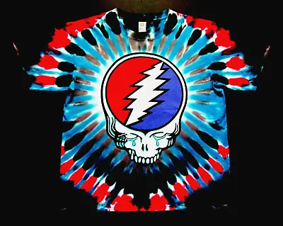 Buy Grateful Dead Shirt T Shirt Jerry Garcia Fare Thee Well Tie Dye 1995 GD 2000's M • 188.99£