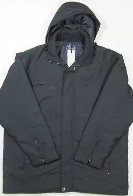 Buy KAM Men’s Padded Jacket With Detachable Hood Men’s Full Zip Jacket 2XL • 48.95£