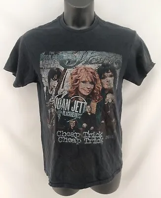 Buy 2016 Heart Cheap Trick Joan Jet Tour Band T-Shirt Size M/L • 18.96£