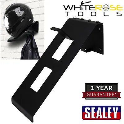 Buy Sealey Motorcycle Helmet And Jacket Hook Storage Garage Workshop Gear Tidy • 23.25£