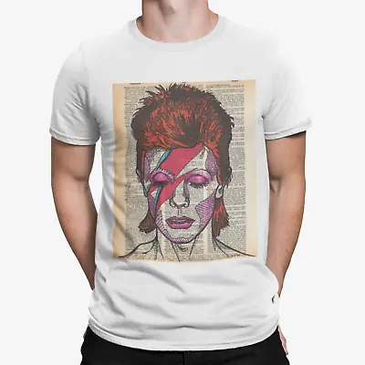 Buy David Bowie T-Shirt Ziggy Heroes 70s 80s Stardust Starman Face Music Rock Gift • 6.99£