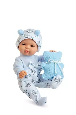 Buy Berjuan - 32cm Doll In Blue And Duvet Pajamas • 36.82£
