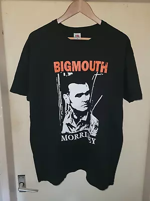 Buy Morrisey T Shirt Size XL Big Mouth Strikes Again The Smiths Indie Manchester • 24.99£