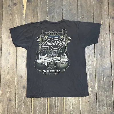 Buy Hard Rock Cafe Anniversary T-Shirt Vintage Short Sleeve Tee, Grey, Mens Large • 12£