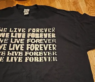 Buy The Prodigy T-shirt - No Tourists - We Live Forever - 2xl - Official Unworn New • 29.99£