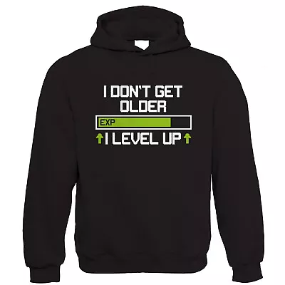 Buy Level Up Mens Funny Gamer Hoodie - PC Video Game Birthday Gift For Him Dad • 26.99£