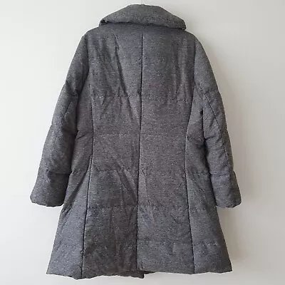 Buy PLST Jacket Down Women's 12 EU 40 Japanese Grey Puffer Light Warm Coat High Neck • 48£
