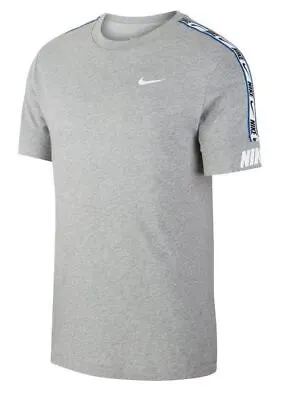 Buy Nike T-Shirt Mens Grey Short Sleeve Tee Gym Running T Shirt Casual Tee • 14.95£