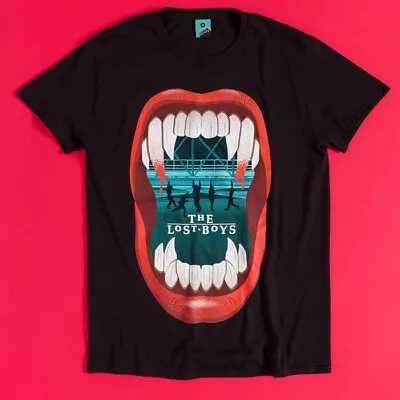 Buy Official The Lost Boys Bite Black T-Shirt : S,M,L,XL,XXL,3XL,4XL,5XL • 19.99£