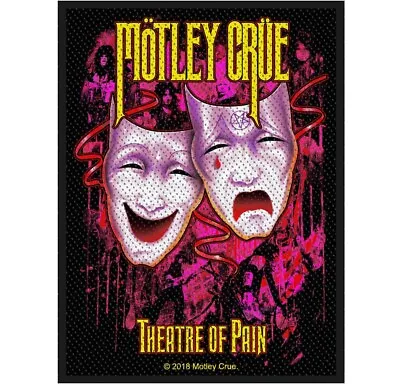 Buy Motley Crue Theatre Of Pain Patch Official Metal Band Merch  • 5.69£