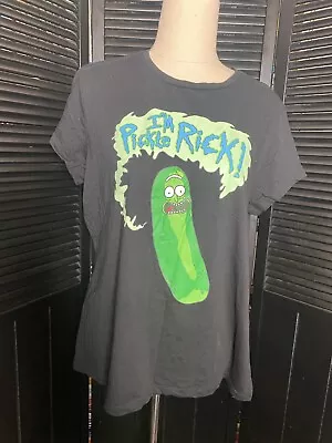 Buy Rick And Morty I’m Pickle Rick T-Shirt Top - Adult Swim TM Women’s Size Large • 14.22£