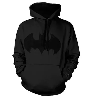 Buy Officially Licensed Batman -  Batman Inked Logo Hoodie S-XXL Sizes • 37.92£