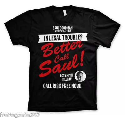 Buy Better Call Saul Trouble Shirt Officially Licensed • 29.81£