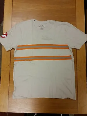 Buy Official Licensed Ghostbusters Hi Vis Stripes T-shirt Lootcrate Exclusive Size L • 12.99£