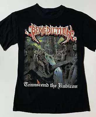 Buy BENEDICTION - Transcend The Rubicon T-SHIRT Mens Size S Death Metal MT19 • 16.87£