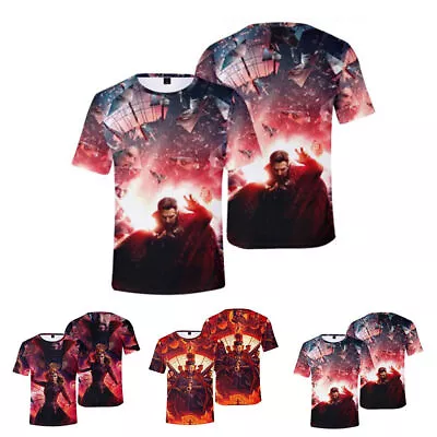 Buy Doctor Strange T-Shirts Top Tee Kid Girl Boy Summer Shirt Blouse Costume Fashion • 8.98£