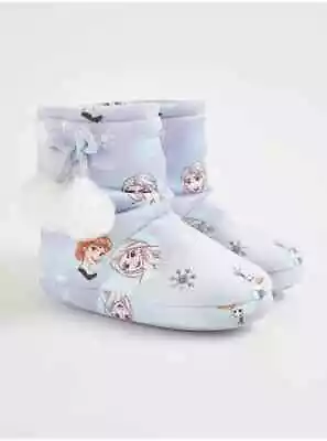 Buy Disney Frozen Pom Pom Slipper Boots For Children Child UK4 *Genuine* • 11.95£