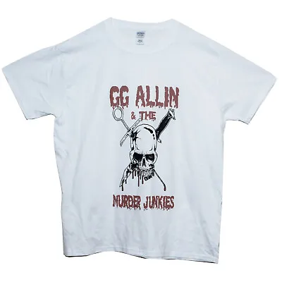 Buy GG Allin Hardcore Punk Rock T-shirt Antiseen Jabbers Unisex Size S-2XL • 14.25£