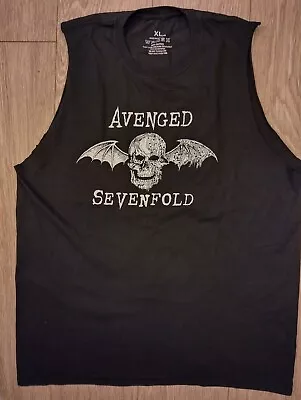 Buy Avenged Sevenfold Sleeveless T-shirt XL • 20£