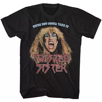 Buy Twisted Sister - Not Gonna Take It - Short Sleeve - Adult - T-Shirt • 32.82£