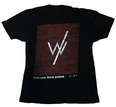 Buy SLEEPING WITH SIRENS W/ Womens Band T Shirt - Emo Punk 2010s Scene Band SMALL S • 8.34£