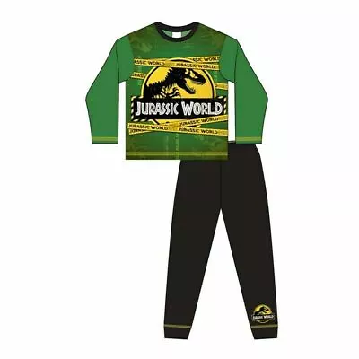 Buy  New Boys 100% Cotton 'Jurassic World' Pyjama Set 4-10 Years • 7.99£