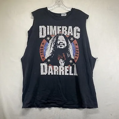 Buy Dimebag Darrell 1966-2004 RIP Pantera Speed Metal Shirt XL Concert Tour Chopped • 48.21£