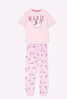 Buy Primark Disney's Character Graphic Pyjama Marie Aristocrats Paris Size L 14-16 • 17.99£