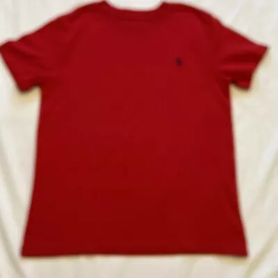 Buy Red Polo T Shirt, 7 Years, Used, Good Condition • 6£
