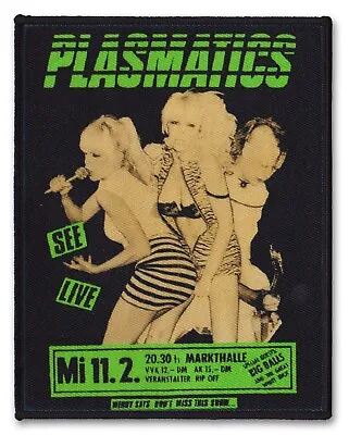Buy Plasmatics Sew-on Patch American Punk Rock Hardcore • 4.95£