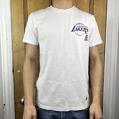 Buy Los Angeles Lakers T-shirt Lebron James Basketball T-shirt Men Medium Sold Out • 15£