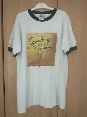 Buy Vintage Counting Crows August And Everything After  Shirt Size Large • 8£