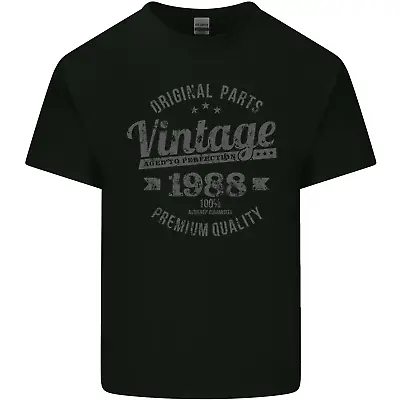 Buy Vintage Year 36th Birthday 1988 Mens Cotton T-Shirt Tee Top • 8.75£