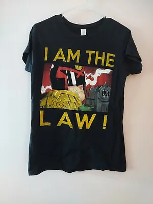 Buy NWT Judge Dredd I Am The Law! Black Jr. XL 1995 Movie DC Comics Cap Sleeve... • 10.32£