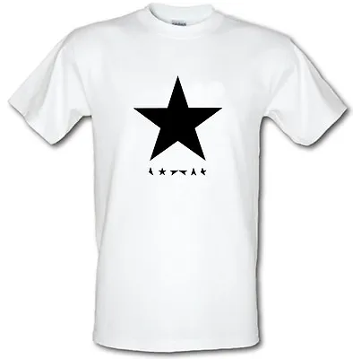 Buy DAVID BOWIE BLACK STAR Heavy Cotton T-shirt Small To XXL **ALL COLOURS** • 13.99£