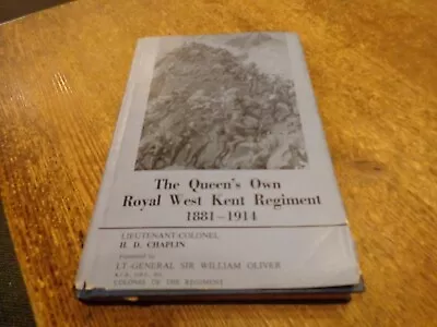 Buy The Queen's Own Royal West Kent Regiment 1881-11914 By H.D.Chaplin • 18£