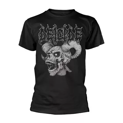 Buy DEICIDE - SKULL HORNS BLACK T-Shirt X-Large • 19.11£