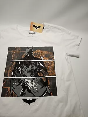 Buy Batman Begins White T Shirt Large DC Comics With Tags  • 11.95£