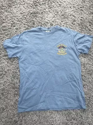 Buy Weird Fish Blue T-shirt Mens “great British Summer Cod & Chips “ Sz S-M Humour • 4.99£