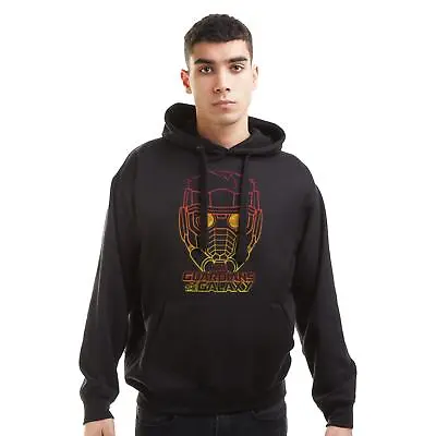 Buy Marvel Mens Hoodie Guardians Of The Galaxy Star Lord Outline S-2XL Official • 29.99£
