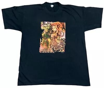 Buy Buffy The Vampire Slayer Art 2000 Vintage T Shirt Size XL • 100£