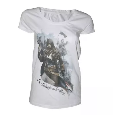 Buy Bioworld Official Assassins Creed Unity Ladies Graphic T-Shirt - Choose Size • 4.99£