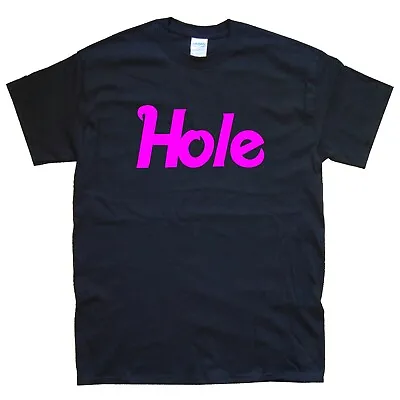 Buy HOLE  New T-SHIRT Sizes S M L XL XXL Colours Black White  • 15.59£