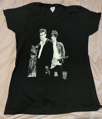Buy The Smiths T Shirt Morrissey Johnny Marr Indie Rock Band Merch Tee Ladies Size S • 15.95£