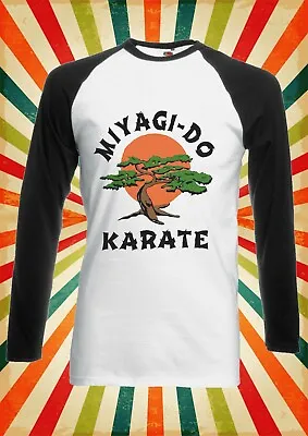 Buy Miyagi-Do Karate Cobra Kai Fun Men Women Long Short Sleeve Baseball T Shirt 2649 • 9.95£