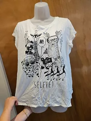 Buy Henry Holland Selfie T-Shirt Size UK 16 NWOT • 14.99£