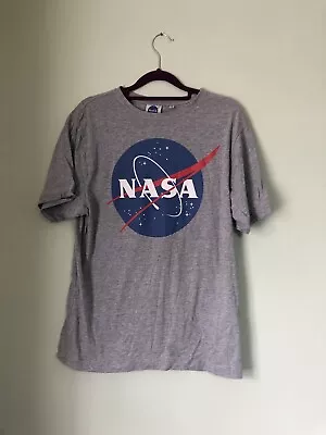 Buy NASA Print  T-shirt Grey Size Medium  • 7£