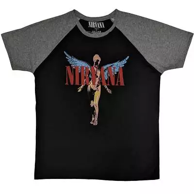 Buy Nirvana - Unisex - T-Shirts - Small - Short Sleeves Raglan Sleeves -  - I500z • 16.61£